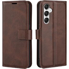 Flip Case for Samsung A15 Wallet PU Leather Magnetic Protective Cellphone Case for Samsung Galaxy A15 5G 4G LTE Folio Book Cover with Stand (Black)