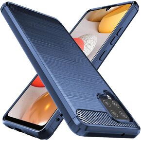 Osophter for Galaxy A42 5G Case Samsung M42 5G Case Shock-Absorption Flexible TPU Rubber Protective Cell Phone Cover for Samsung Galaxy A42 5G(Navy Blue)