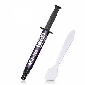 Maxtor CTG9 4 Grams Thermal Compound Paste Heat Sink for IC/Processor/CPU/GPU/All Coolers, 13.5W/m.k Carbon Based High Performance, Thermal Interface Material