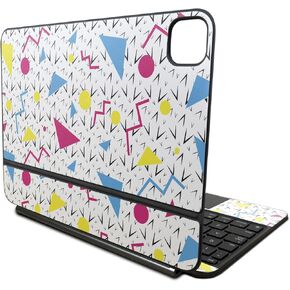 Skin Compatible with Apple Magic Keyboard for iPad Pro 11‑inch (M4) 2024-90s Fun - Premium 3M Vinyl Protective Wrap Decal Cover - Easy to Apply | Crafted in The USA by MightySkins