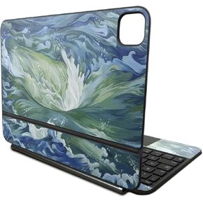 غلاف متوافق مع لوحة مفاتيح Apple Magic Keyboard لجهاز iPad Pro مقاس 11 بوصة (M4) 2024 - Fastball - غطاء لاصق واقٍ من الفينيل 3M ممتاز - سهل الاستخدام | صُنع في الولايات المتحدة الأمريكية بواسطة MightySkins