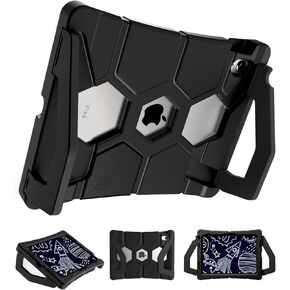 STM Goods Duxling iPad 10th Generation Case for Kids - Ultra-Protective, Two-Handle Design Allows for Easy Carry and Functions as a Multi-Angle Stand - Ideal for Parents, Teachers, Students - Black