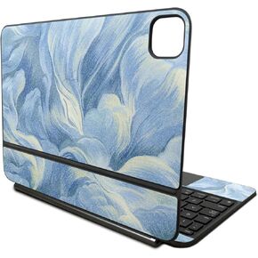 Glossy Glitter Skin Compatible with Apple Magic Keyboard for iPad Pro 11‑inch (M4) 2024 - Whimsical - Premium 3M Vinyl Protective Wrap Decal Cover - Easy to Apply | Crafted in The USA by MightySkins