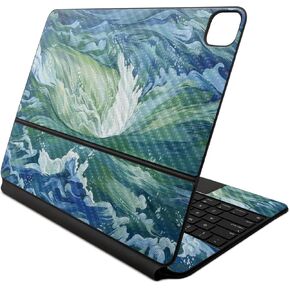 Skin Compatible with Apple Magic Keyboard for iPad Air 13-inch (M2) 2024 - Fastball - Premium 3M Vinyl Protective Wrap Decal Cover - Easy to Apply | Crafted in The USA by MightySkins