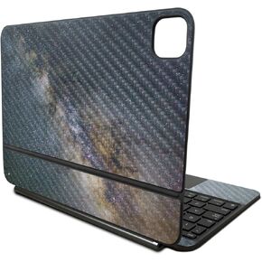 Carbon Fiber Skin Compatible With Apple Magic Keyboard for iPad Pro 11‑inch (M4) 2024 - Galactic Landscape - Premium 3M Vinyl Protective Decal Cover - Easy To Apply | Crafted in the USA by MightySkins