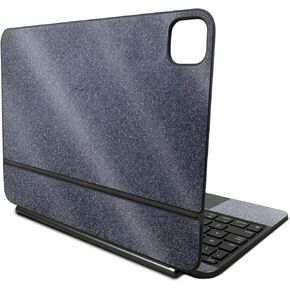 Glossy Glitter Skin Compatible With Apple Magic Keyboard for iPad Pro 11‑inch (M4) 2024 - Charcoal Lattice - Premium 3M Vinyl Protective Decal Cover - Easy To Apply | Crafted in the USA by MightySkins