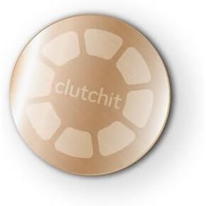 3-Pack Thick Magnetic Metal Replacement Plate with 3M Adhesive for Surfaces (Gold)