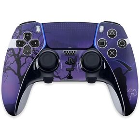 MightySkins Skin Compatible with PS5 DualSense Edge Controller - Mystic Reaper | Protective, Durable, and Unique Vinyl Decal wrap Cover | Easy to Apply & Change Styles | Made in The USA