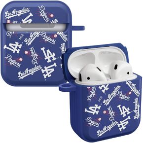 GAME TIME Los Angeles Dodgers HDX Case Cover Compatible with Apple AirPods Gen 1 & 2 (Select)