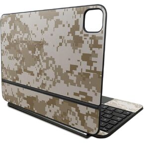 Skin Compatible with Apple Magic Keyboard for iPad Pro 11‑inch (M4) 2024 - Desert Camo - Premium 3M Vinyl Protective Wrap Decal Cover - Easy to Apply | Crafted in The USA by MightySkins