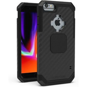 ROKFORM - حافظة iPhone 11، سلسلة متينة، واقي مغناطيسي لجهاز Apple Gear، غطاء iPhone مع قفل ملتوي RokLock، مقاوم للصدمات، درع تم اختباره ضد السقوط (أسود)