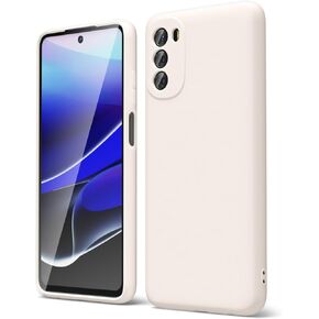 oakxco for Motorola Moto G 5G 2024 Phone Case/Moto G Play 2024 Case Liquid Silicone, Thin Slim Soft Rubber Gel TPU Plain Simple Cover for Women Girl Cute, Matte Solid Color, Black
