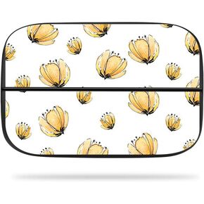 MightySkins Skin Compatible with Elgato Game Capture hd60s - Yellow Poppy | Protective, Durable, and Unique Vinyl Decal wrap Cover | Easy to Apply, Remove, and Change Styles | Made in The USA