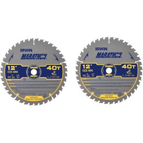 IRWIN 12 Inch 40T Large Diameter Saw Blades Combo Pack (IWAS1240CMB) in Kuwait
