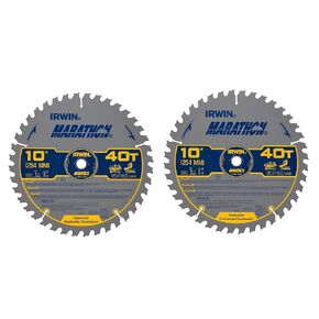 IRWIN 12 Inch 40T Large Diameter Saw Blades Combo Pack (IWAS1240CMB)