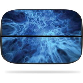 MightySkins Skin Compatible with Elgato Game Capture hd60s - Blue Mystic Flames | Protective, Durable, and Unique Vinyl Decal wrap Cover | Easy to Apply, Remove, and Change Styles | Made in The USA