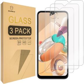 Mr.Shield [3-Pack] Designed For TCL 20 XE/Alcatel TCL A4X 5G [Tempered Glass] [Japan Glass with 9H Hardness] Screen Protector with Lifetime Replacement