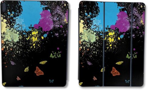 Skin Compatible with Apple Smart Folio for iPad Pro 11-inch (M2) 2024 - Splatter - Premium 3M Vinyl Protective Wrap Decal Cover - Easy to Apply | Crafted in The USA by MightySkins in Saudi Arabia