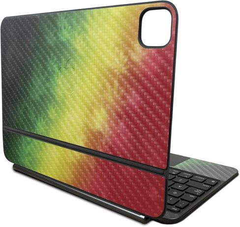 غلاف متوافق مع لوحة مفاتيح Apple Magic لجهاز iPad Pro مقاس 11 بوصة (M4) 2024 - حمار وحشي أسود - غطاء لاصق واقٍ من الفينيل 3M ممتاز - سهل الاستخدام | صُنع في الولايات المتحدة الأمريكية بواسطة MightySkins in Saudi Arabia