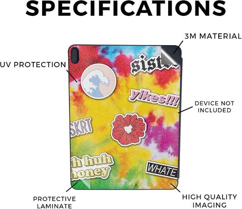 Glossy Glitter Skin Compatible with Apple Smart Folio for iPad Air 13-inch (M2) 2024 - VSCO4 - Premium 3M Vinyl Protective Wrap Decal Cover - Easy to Apply | Crafted in The USA by MightySkins in Saudi Arabia