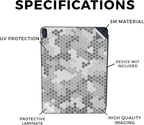 Glossy Glitter Skin Compatible with Apple Smart Folio for iPad Air 13-inch (M2) 2024 - VSCO4 - Premium 3M Vinyl Protective Wrap Decal Cover - Easy to Apply | Crafted in The USA by MightySkins in Saudi Arabia
