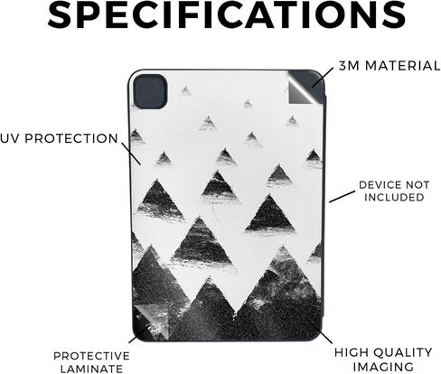 Carbon Fiber Skin Compatible with Apple Smart Folio for iPad Pro 11-inch (M4) 2024 - Eridanus - Premium 3M Vinyl Protective Wrap Decal Cover - Easy to Apply | Crafted in The USA by MightySkins in Kuwait