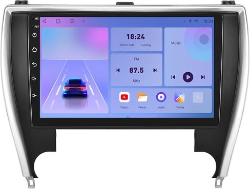 for Toyota Camry 2012-2014 Android 12 Car Stereo with Wireless Carplay/Android Auto 4G Network WiFi 2+32G 4 Core GPS Navigation Radio Player 9.7'' HD Touch Screen Audio Backup Camera（Vertical Screen） in Saudi Arabia