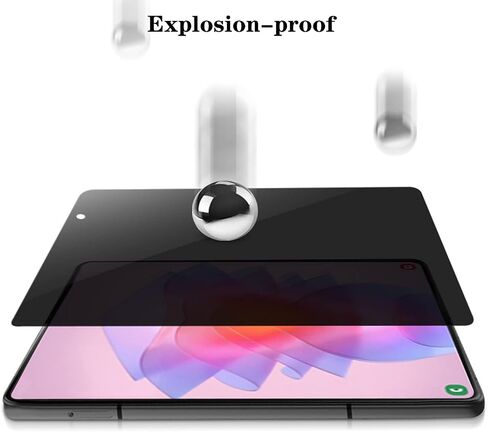 (1 SET 2 PCS) Privacy Screen Protector Compatible with Galaxy Z Fold 4 5G 2022, 1PCS Outside(Front) +1PCS Inner Full Covered AntiSpy Antipeep Soft Screen Protector Film Scratch Resistant for in Saudi Arabia