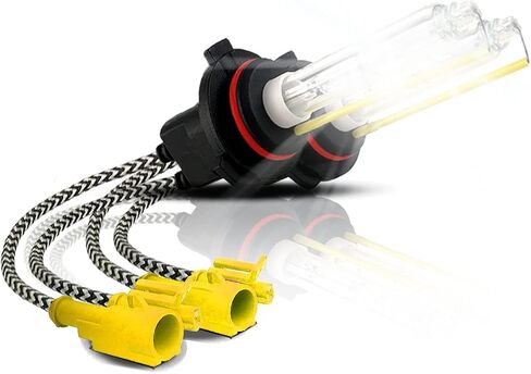 55W H7 Heavy Duty HID Xenon Replacement Bulbs 12V 24V Headlight Fog-light (Pack of 2 bulbs) (6000K Daylight White) in Saudi Arabia