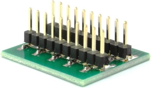 (الكمية 2) موصل Proto-Advantage FPC050P020 FPC/FFC SMT (مسافة 0.5 مم، 20 دبوس أو أقل) محول DIP in Saudi Arabia