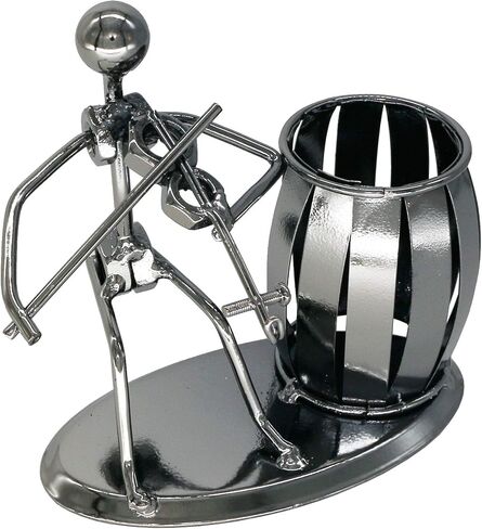 Metal Pencil Holder, Office Supply Pen Organizer Desktop Decoration Stand Container (Guitar) in Saudi Arabia
