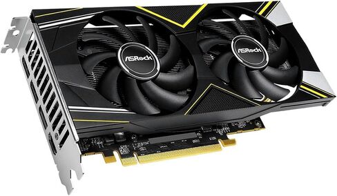 بطاقة رسومات ASRock AMD Radeon RX 5500 XT Challenger D 4GB OC GDDR6، 3 x DisplayPort، 1 x HDMI، 4GB 128-bit GDDR6، تقنية AMD Eyefinity، بنية RDNA، RX5500XT CLD 4GO in Saudi Arabia