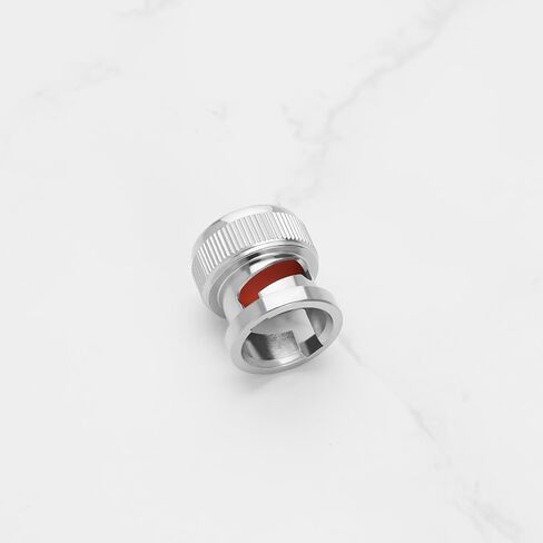 eMagTech 5PCS BNC Socket Cover Dust Cap Diameter 13.7 mm Height 14.5 mm BNC Dust Cap Protective Cover for BNC Female Connector RF Coaxial Adapter Nickel-Plated in Saudi Arabia