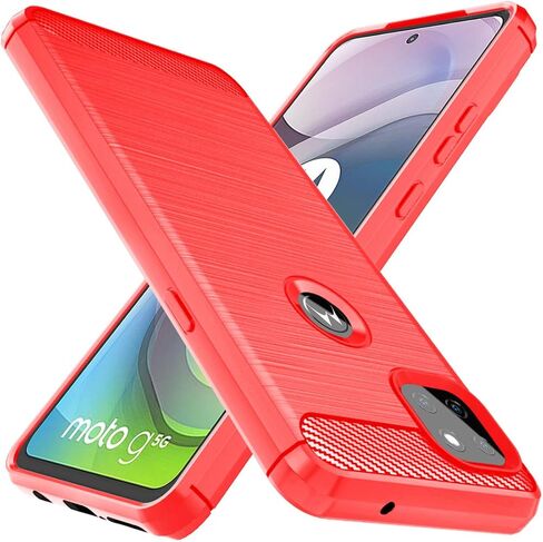 جراب Osophter لهاتف Moto One 5G Ace ممتص للصدمات من مطاط TPU المرن غطاء حماية للهاتف الخلوي لهاتف Motorola Moto One 5G UW Ace (أزرق داكن) in Kuwait
