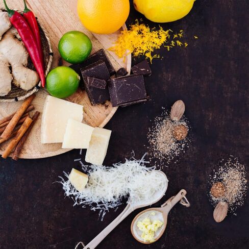 Microplane Premium Classic Series Zester Grater, 18/8, Black - Lemon Zester & Cheese Grater & Vegetable Grater - Citrus, Parmesan Cheese, Garlic, Ginger, Nutmeg, Chocolate - Stainless Steel Grater in Saudi Arabia