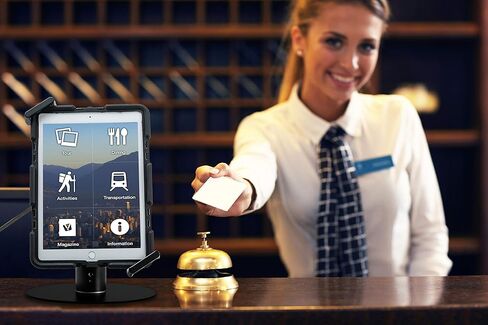 حامل POS للمكتب العالمي الآمن - حامل كشك قابل للقفل لنقاط البيع العالمية CTA لأجهزة iPad 10.9 بوصة الجيل العاشر - iPad 7/8/9 Gen - iPad Air 3/4 - iPad Mini 6 - Galaxy Tab والأجهزة اللوحية 7.9-12.5 بوصة - أبيض - (PAD) -USGTW) in Kuwait