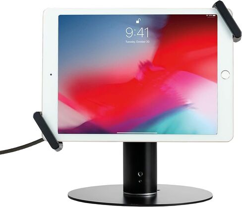 حامل POS للمكتب العالمي الآمن - حامل كشك قابل للقفل لنقاط البيع العالمية CTA لأجهزة iPad 10.9 بوصة الجيل العاشر - iPad 7/8/9 Gen - iPad Air 3/4 - iPad Mini 6 - Galaxy Tab والأجهزة اللوحية 7.9-12.5 بوصة - أبيض - (PAD) -USGTW) in Kuwait