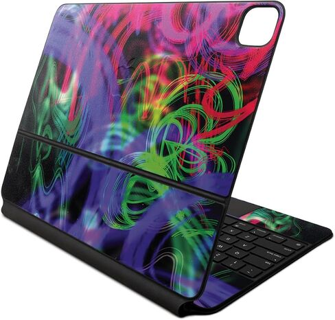 Skin Compatible with Apple Magic Keyboard for iPad Air 13-inch (M2) 2024 - Royal Haze - Premium 3M Vinyl Protective Wrap Decal Cover - Easy to Apply | Crafted in The USA by MightySkins in Saudi Arabia