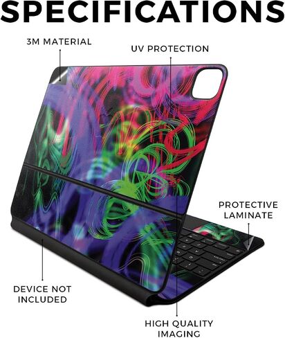Skin Compatible with Apple Magic Keyboard for iPad Air 13-inch (M2) 2024 - Royal Haze - Premium 3M Vinyl Protective Wrap Decal Cover - Easy to Apply | Crafted in The USA by MightySkins in Saudi Arabia