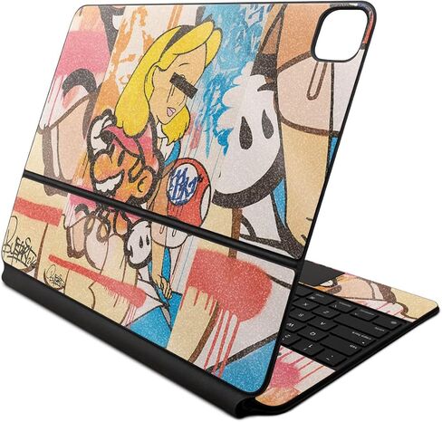 Skin Compatible with Apple Magic Keyboard for iPad Air 13-inch (M2) 2024 - Royal Haze - Premium 3M Vinyl Protective Wrap Decal Cover - Easy to Apply | Crafted in The USA by MightySkins in Saudi Arabia