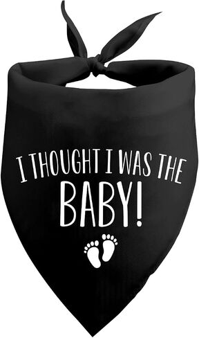 Baby Announcement Props Baby Security Dog Bandana Baby Announcement Gender Reveal White Dog Bandana Photo Prop Pet Accessories for Dog Lovers Owner Gift in Saudi Arabia