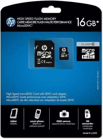 بطاقة ذاكرة فلاش HP سعة 16 جيجابايت L1891A-EF in Kuwait