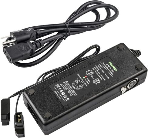 Kastar Dual D-Tap Charger with 4-pin XLR DC Compatible with LED Light: Aputure Light Storm LS C120t LED Light Aputure 120D Aputure 120D II Aputure 120T Aputure 300D Aputure 300D II Aputure 300X in Kuwait