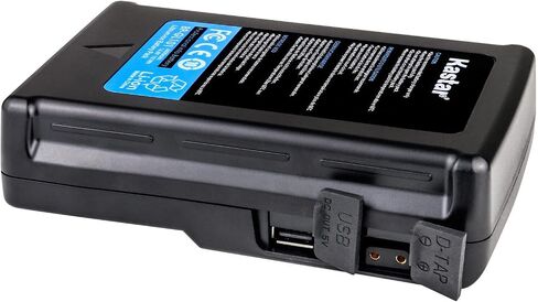 Kastar Dual D-Tap Charger with 4-pin XLR DC Compatible with LED Light: Aputure Light Storm LS C120t LED Light Aputure 120D Aputure 120D II Aputure 120T Aputure 300D Aputure 300D II Aputure 300X in Kuwait
