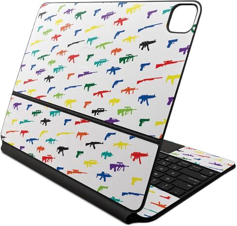 Skin Compatible with Apple Magic Keyboard for iPad Air 13-inch (M2) 2024 - Too Many Roses - Premium 3M Vinyl Protective Wrap Decal Cover - Easy to Apply | Crafted in The USA by MightySkins in Saudi Arabia