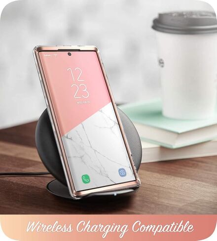 i-Blason Cosmo Series Case Designed for Galaxy Note 20 Ultra 5G (2020 Release), Protective Bumper Marble Design Without Built-in Screen Protector (Marble) in Saudi Arabia