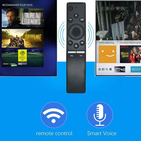 New BN59-01266A Voice Remote Control Replacement for Samsung Smart TV RMCSPM1AP1 UN50MU630D UN65MU850D UN43MU630D UN55MU630D UN55MU650D UN55MU700D UN55MU800D QN65Q7FD UN75MU630D UN65MU650D in Saudi Arabia