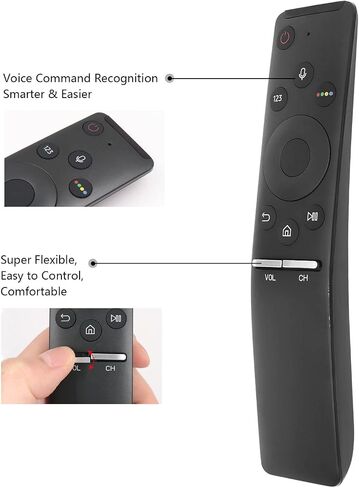 New BN59-01266A Voice Remote Control Replacement for Samsung Smart TV RMCSPM1AP1 UN50MU630D UN65MU850D UN43MU630D UN55MU630D UN55MU650D UN55MU700D UN55MU800D QN65Q7FD UN75MU630D UN65MU650D in Saudi Arabia