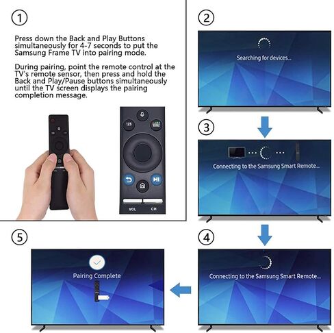 New BN59-01266A Voice Remote Control Replacement for Samsung Smart TV RMCSPM1AP1 UN50MU630D UN65MU850D UN43MU630D UN55MU630D UN55MU650D UN55MU700D UN55MU800D QN65Q7FD UN75MU630D UN65MU650D in Saudi Arabia