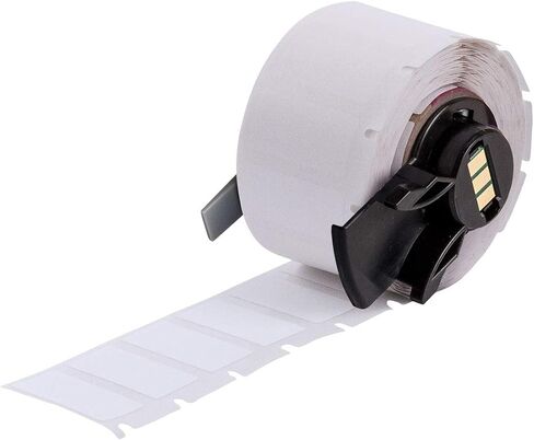 Brady PTL-42-489 TLS 2200 وTLS PC Link 1 عرض × 50 ارتفاع، B-489 بوليستر شديد العدوانية، لمسة نهائية مطفأة اللمعة بيضاء ملصق BradyBondz in Saudi Arabia